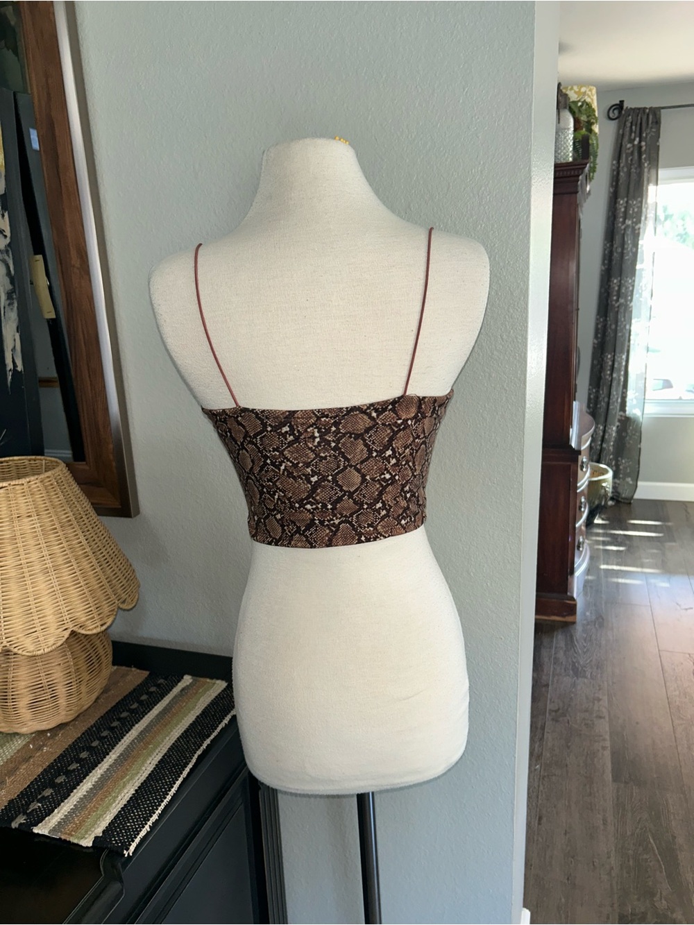 Heart Hips Rust-Brown Cami Top - Picture 2 of 3